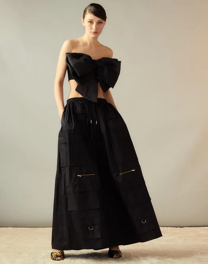 Cynthia Rowley Taffeta Cargo Skirt Women Bottoms Cynthia Rowley Taffeta Cargo Skirt Women Bottoms