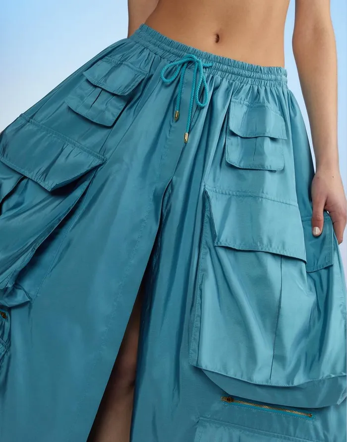 Cynthia Rowley Taffeta Cargo Skirt Women Bottoms Cynthia Rowley Taffeta Cargo Skirt Women Bottoms