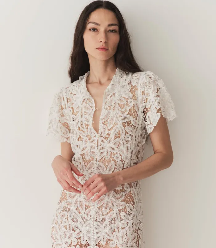 DEN Dresses Women Etoile Dress Salt DEN Dresses Women Etoile Dress Salt