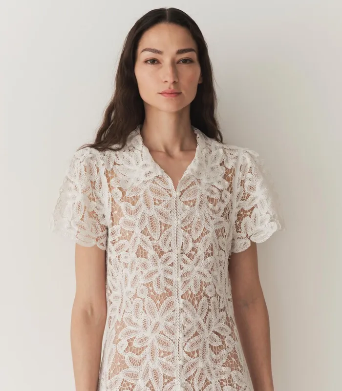 DEN Dresses Women Etoile Dress Salt DEN Dresses Women Etoile Dress Salt