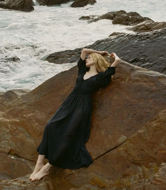 DEN Dresses Women Ischia Dress Navy
