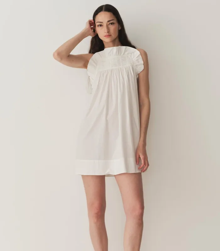 DEN Dresses Women Lynette Dress Salt DEN Dresses Women Lynette Dress Salt