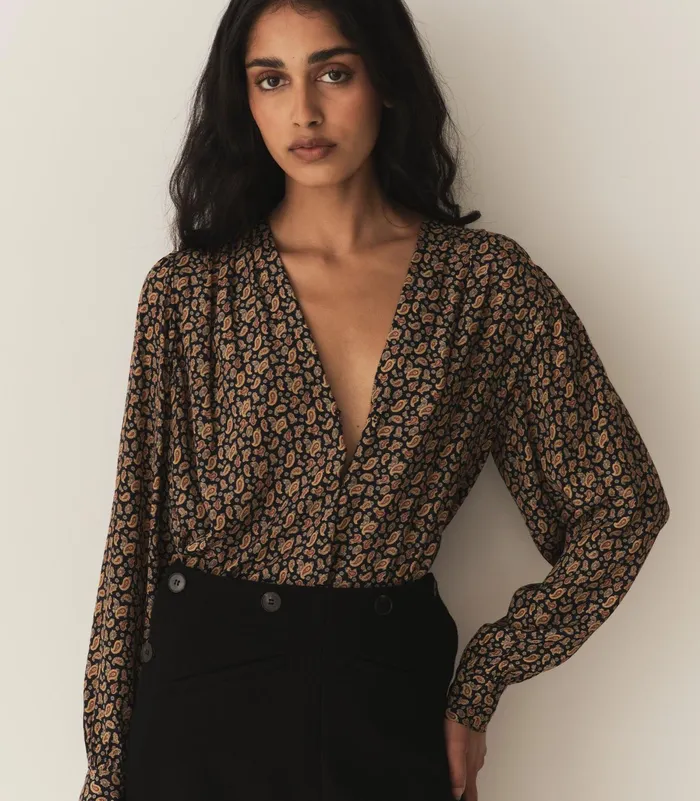 DEN Tops Women Candace Top Villette Paisley