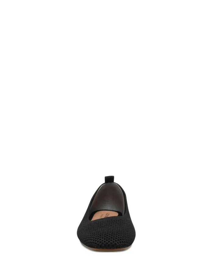 Daneric Flat Black Women Lucky Brand Shoes