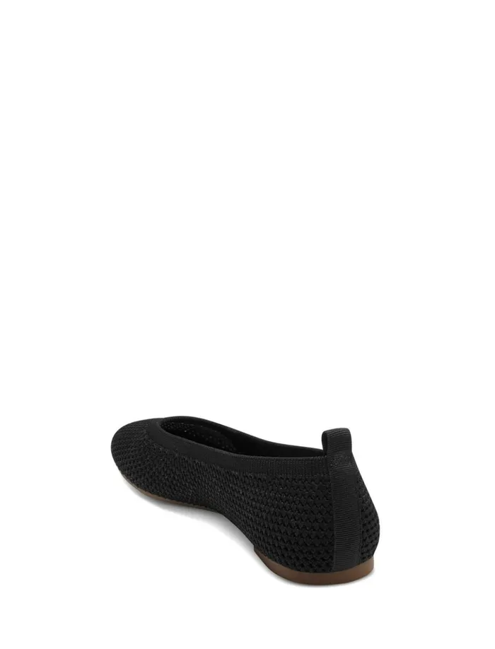Daneric Flat Black Women Lucky Brand Shoes