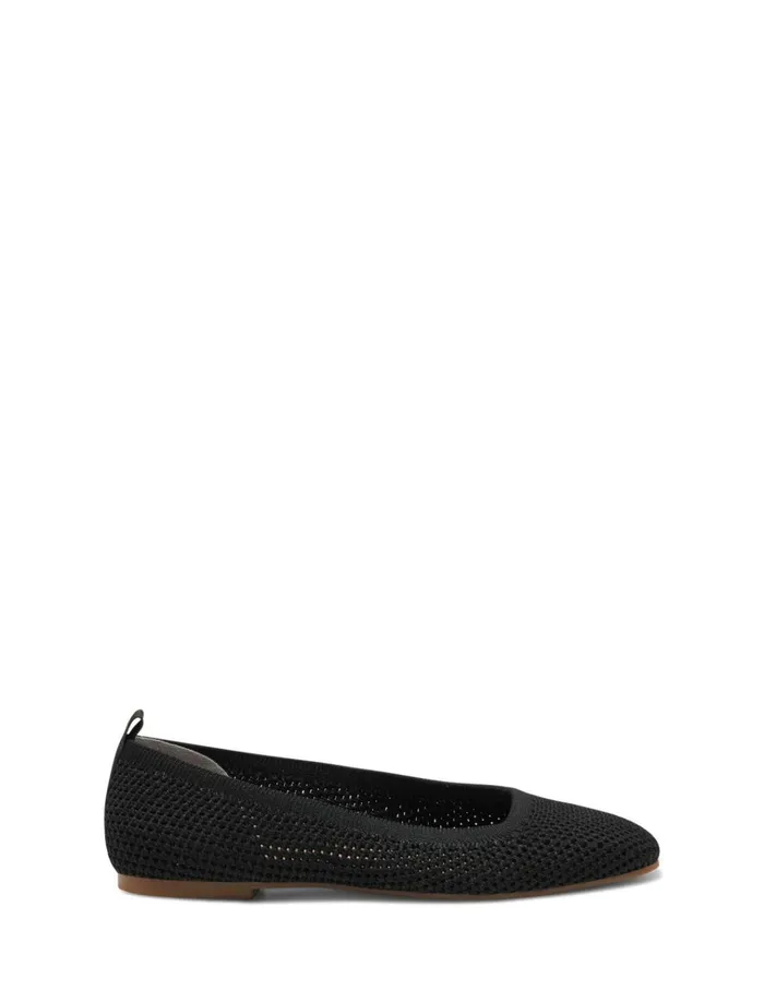 Daneric Flat Black Women Lucky Brand Shoes