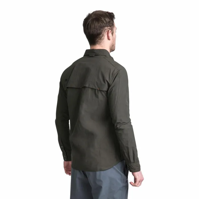 Darnet Mosquito Repellent Shirt Olive Men Trespass Shirts