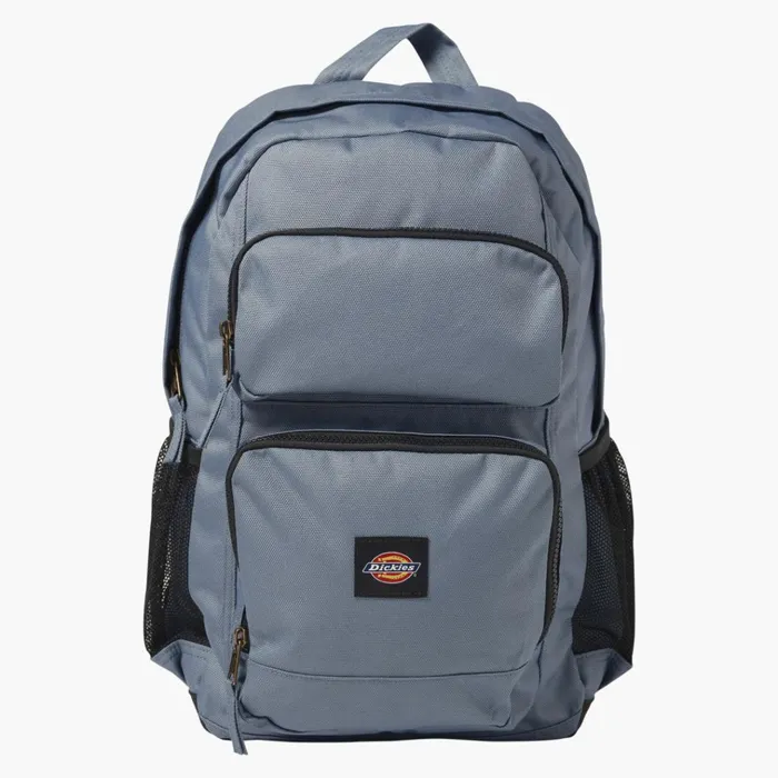 Double Pocket Backpack Steel Blue Steel Blue su Men Dickies Backpacks and Bags Double Pocket Backpack Steel Blue Steel Blue su Men Dickies Backpacks and Bags