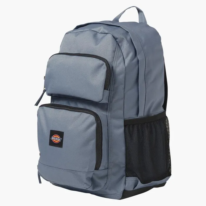 Double Pocket Backpack Steel Blue Steel Blue su Men Dickies Backpacks and Bags Double Pocket Backpack Steel Blue Steel Blue su Men Dickies Backpacks and Bags