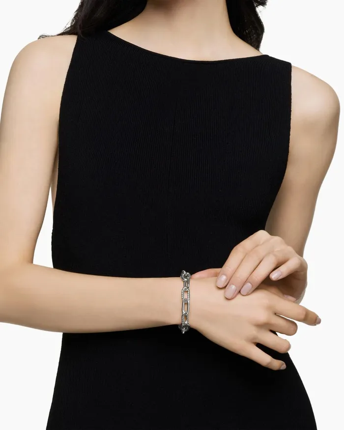 DY Madison Chain Bracelet In Sterling Silver 11mm Women David Yurman Chain DY Madison Chain Bracelet In Sterling Silver 11mm Women David Yurman Chain