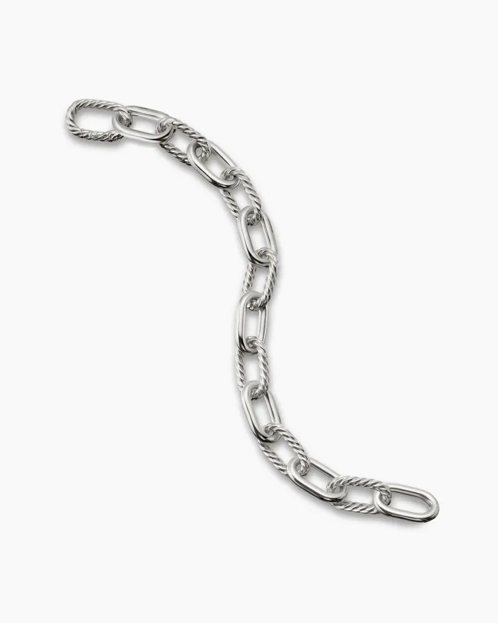 DY Madison Chain Bracelet In Sterling Silver 11mm Women David Yurman Chain DY Madison Chain Bracelet In Sterling Silver 11mm Women David Yurman Chain