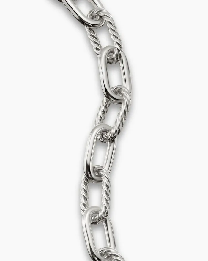 DY Madison Chain Bracelet In Sterling Silver 11mm Women David Yurman Chain DY Madison Chain Bracelet In Sterling Silver 11mm Women David Yurman Chain