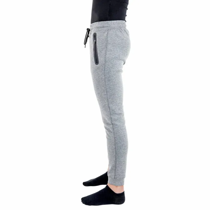 Elara DLX Knitted Tracksuit Bottoms Grey Marl Women Trespass 34 Length Trousers