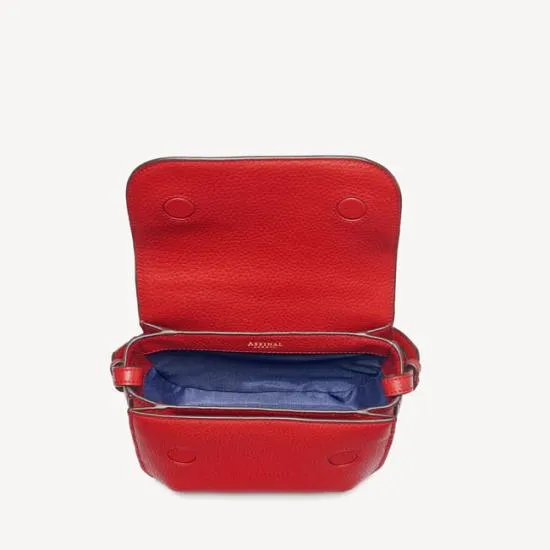 Ella Bag Cardinal Red Pebble Women Aspinal Of London Shoulder
