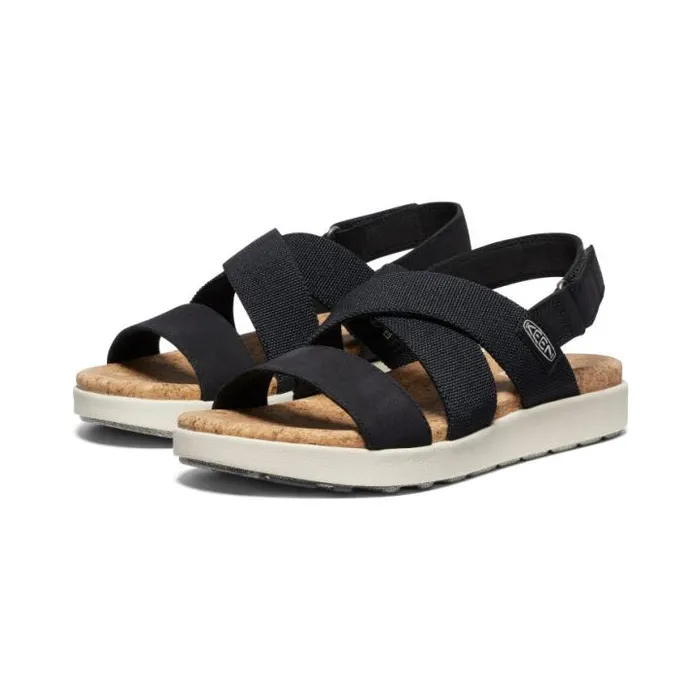 Elle Criss Cross BlackBirch Sandal Women KEEN Casual Elle Criss Cross BlackBirch Sandal Women KEEN Casual