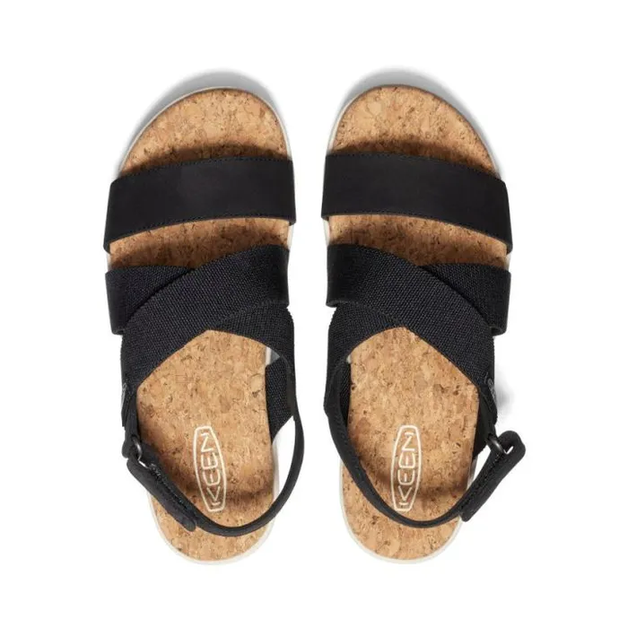 Elle Criss Cross BlackBirch Sandal Women KEEN Casual Elle Criss Cross BlackBirch Sandal Women KEEN Casual