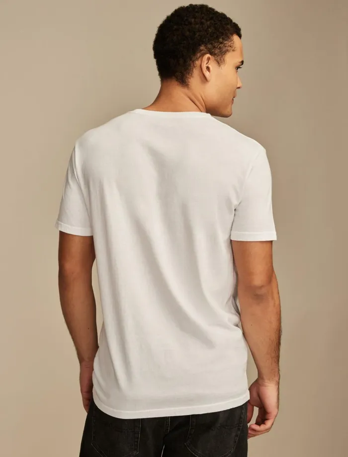 Fender Leopard Marshmallow Men Lucky Brand Graphic Tees