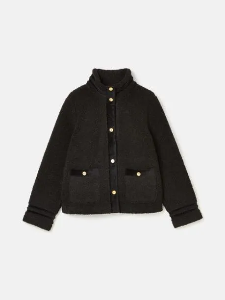 Fleeces and Sweatshirts Women Joules Black Fleece Jacket