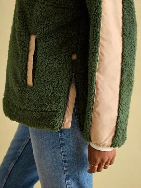 Fleeces and Sweatshirts Women Joules Green Quarter Zip Fleece