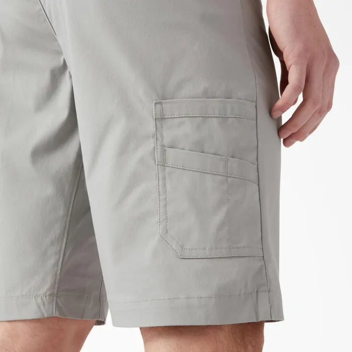 FLEX Cooling Regular Fit Utility Shorts 11034 Nickel Gray Nickel Gray kl Men Dickies Work Shorts FLEX Cooling Regular Fit Utility Shorts 11034 Nickel Gray Nickel Gray kl Men Dickies Work Shorts