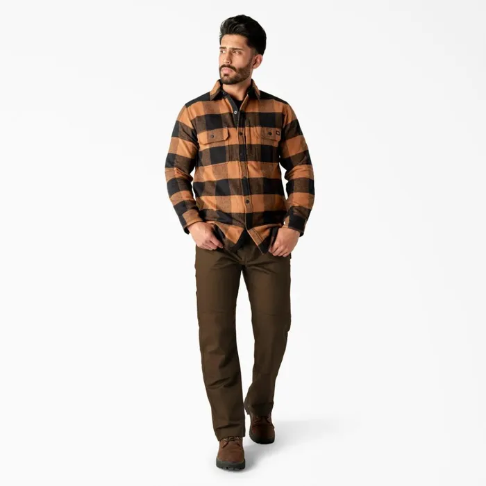 FLEX DuraTech Relaxed Fit Duck Pants Timber Brown Timber Brown tb Men Dickies Double Knee FLEX DuraTech Relaxed Fit Duck Pants Timber Brown Timber Brown tb Men Dickies Double Knee