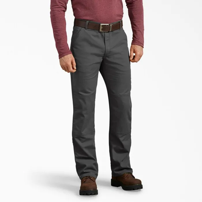 FLEX Regular Fit Duck Double Knee Pants Stonewashed Gray Stonewashed Gray ssl Men Dickies Double Knee FLEX Regular Fit Duck Double Knee Pants Stonewashed Gray Stonewashed Gray ssl Men Dickies Double Knee