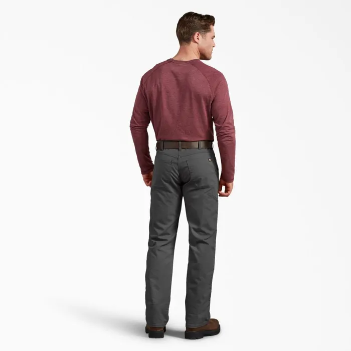 FLEX Regular Fit Duck Double Knee Pants Stonewashed Gray Stonewashed Gray ssl Men Dickies Double Knee FLEX Regular Fit Duck Double Knee Pants Stonewashed Gray Stonewashed Gray ssl Men Dickies Double Knee