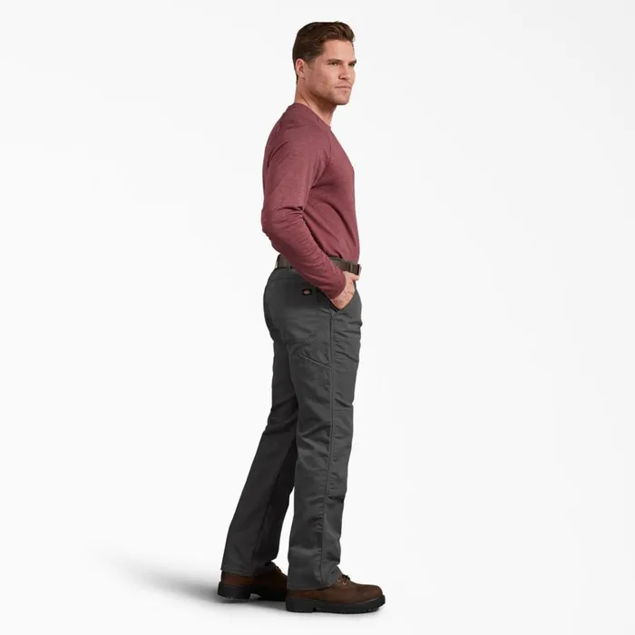 FLEX Regular Fit Duck Double Knee Pants Stonewashed Gray Stonewashed Gray ssl Men Dickies Double Knee FLEX Regular Fit Duck Double Knee Pants Stonewashed Gray Stonewashed Gray ssl Men Dickies Double Knee