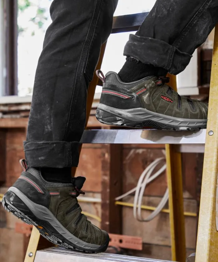 Flint II Steel Toe MagnetRose Women KEEN Work Boots and Shoes Flint II Steel Toe MagnetRose Women KEEN Work Boots and Shoes