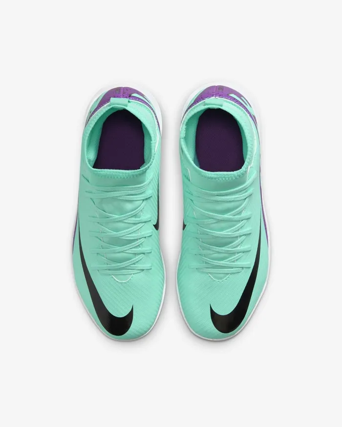 Football Kids Nike Jr Mercurial Superfly 9 Club Hyper Turquoiseblackwhitefuchsia Dream