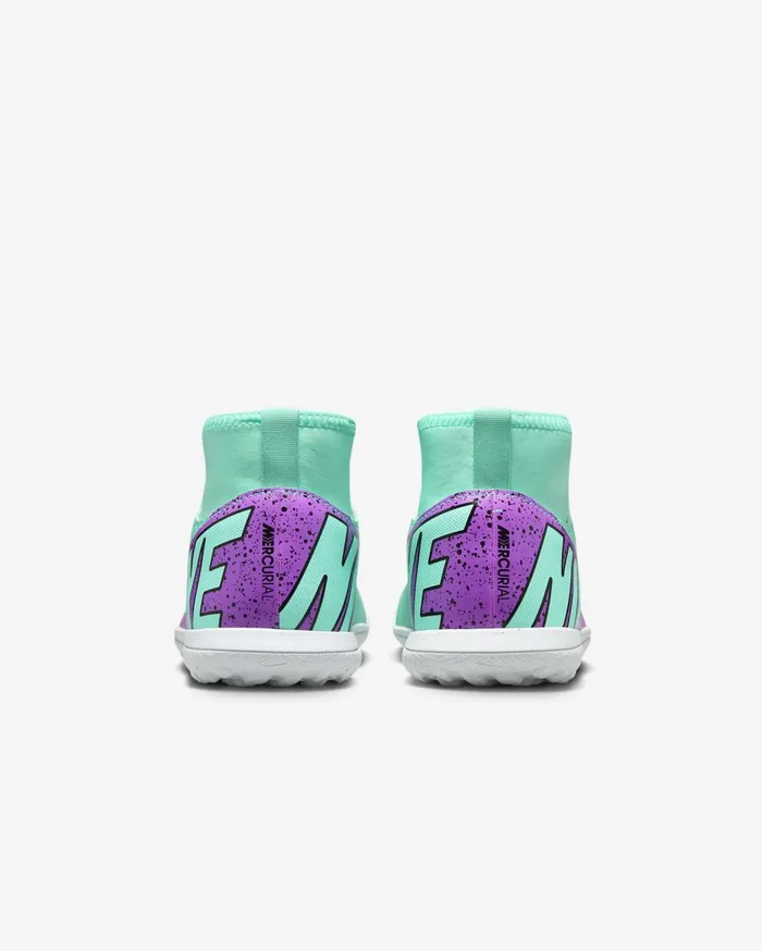 Football Kids Nike Jr Mercurial Superfly 9 Club Hyper Turquoiseblackwhitefuchsia Dream