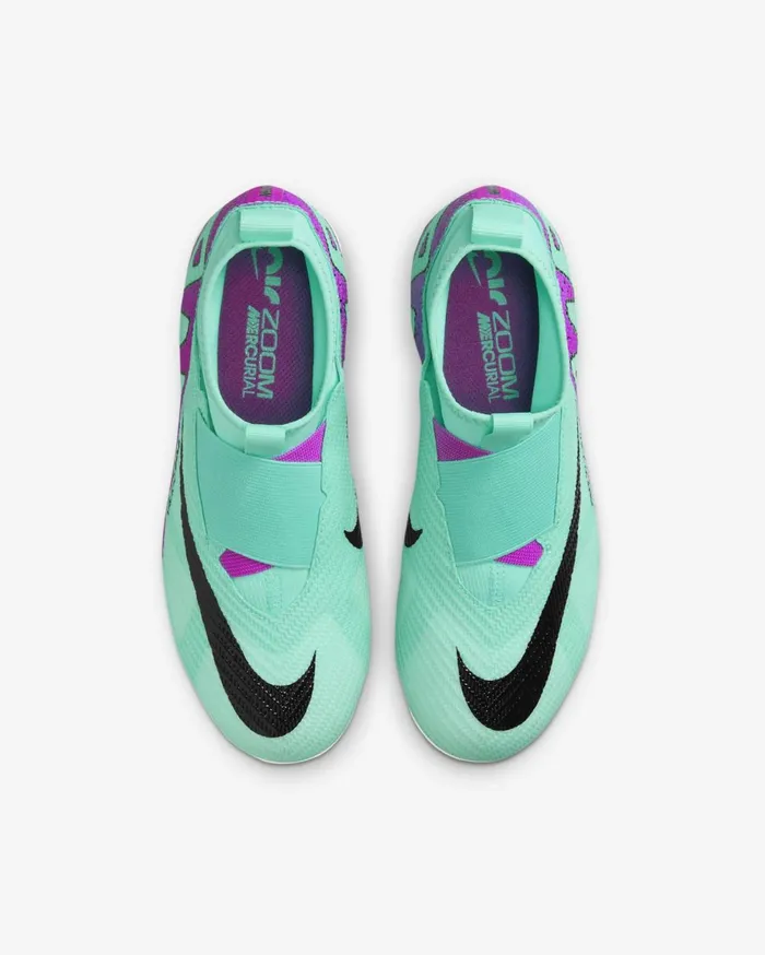 Football Kids Nike Jr Mercurial Superfly 9 Pro Hyper Turquoiseblackwhitefuchsia Dream