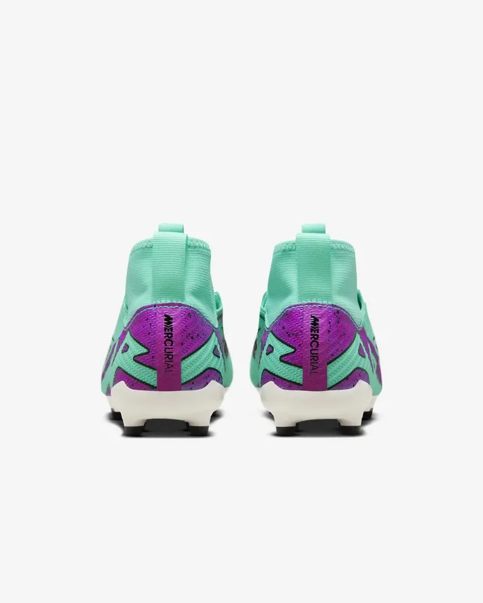 Football Kids Nike Jr Mercurial Superfly 9 Pro Hyper Turquoiseblackwhitefuchsia Dream