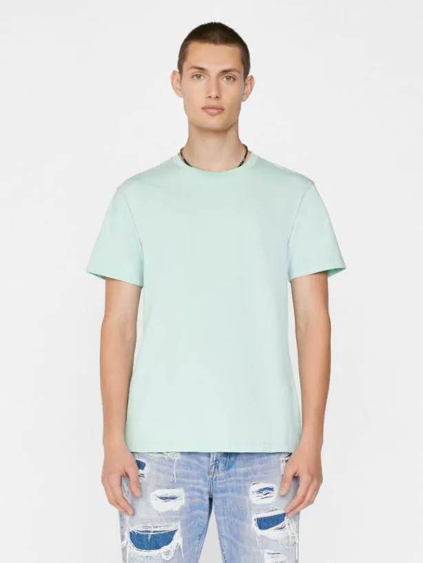 Frame FRAME Logo Tee In Mint Blue Mint Blue Men Tees