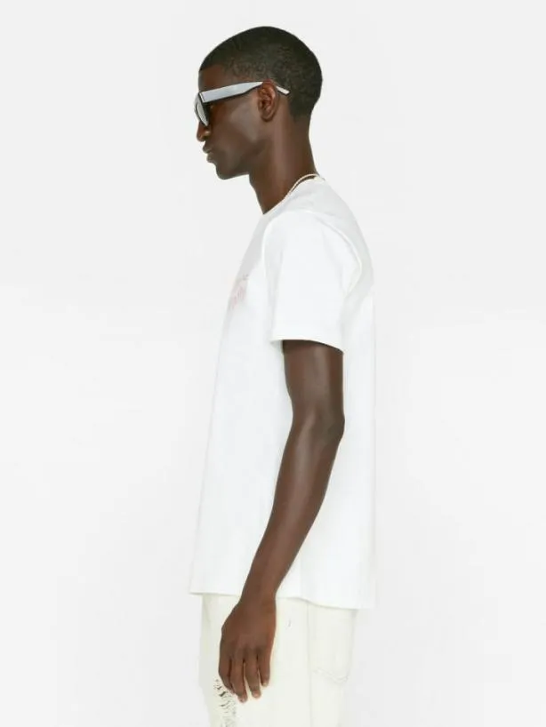 Frame Graphic Tee In Blanc Pop Rose Blanc W Pop Rose Men Tees Frame Graphic Tee In Blanc Pop Rose Blanc W Pop Rose Men Tees