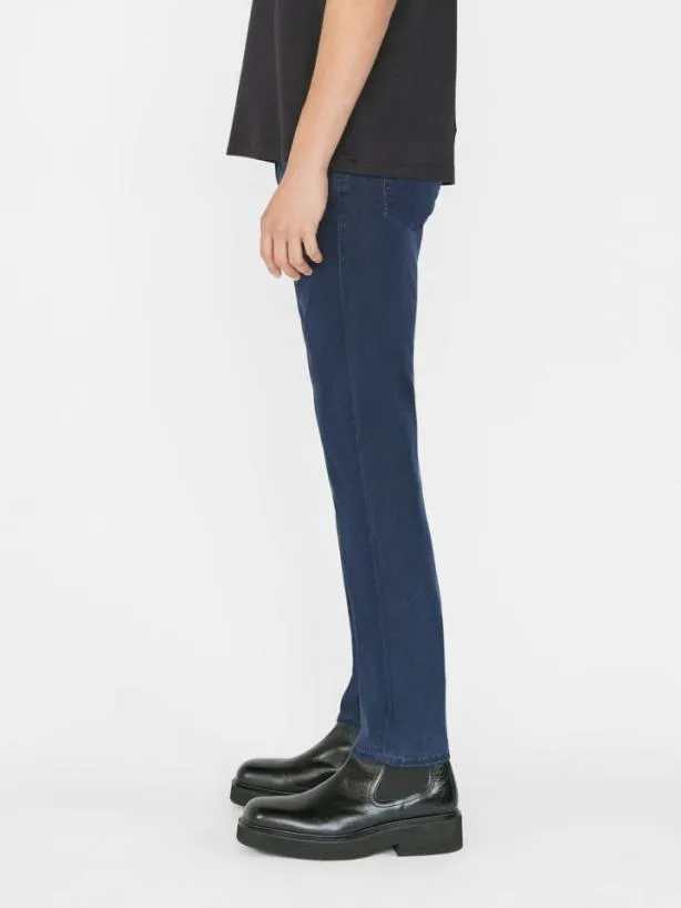 Frame L039Homme Slim Brushed Twill In Navy Navy Men Pants and Shorts Frame L039Homme Slim Brushed Twill In Navy Navy Men Pants and Shorts