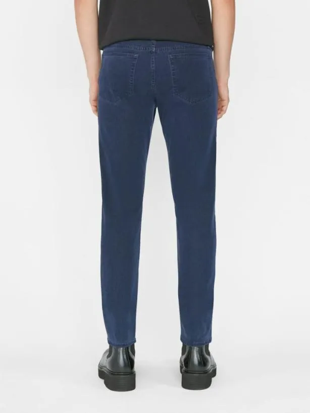 Frame L039Homme Slim Brushed Twill In Navy Navy Men Pants and Shorts Frame L039Homme Slim Brushed Twill In Navy Navy Men Pants and Shorts