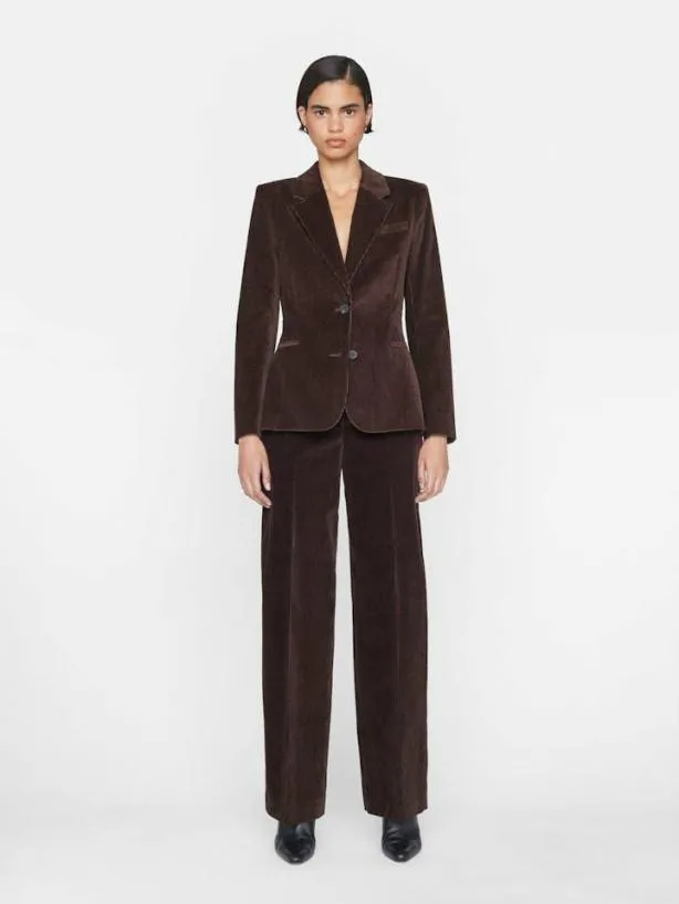 Frame The Corduroy Femme Blazer In Espresso Espresso Women Jackets and Coats Frame The Corduroy Femme Blazer In Espresso Espresso Women Jackets and Coats