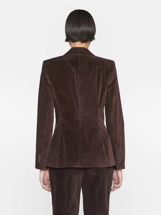 Frame The Corduroy Femme Blazer In Espresso Espresso Women Jackets and Coats Frame The Corduroy Femme Blazer In Espresso Espresso Women Jackets and Coats