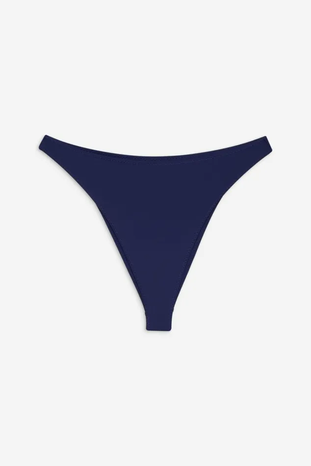Frankies Bikinis Beck High Waist Bikini Bottom Midnight Dip Women Bottoms