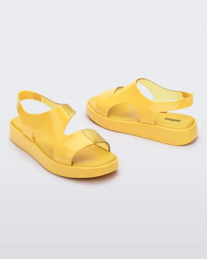Franny Yellow Women Melissa Platforms