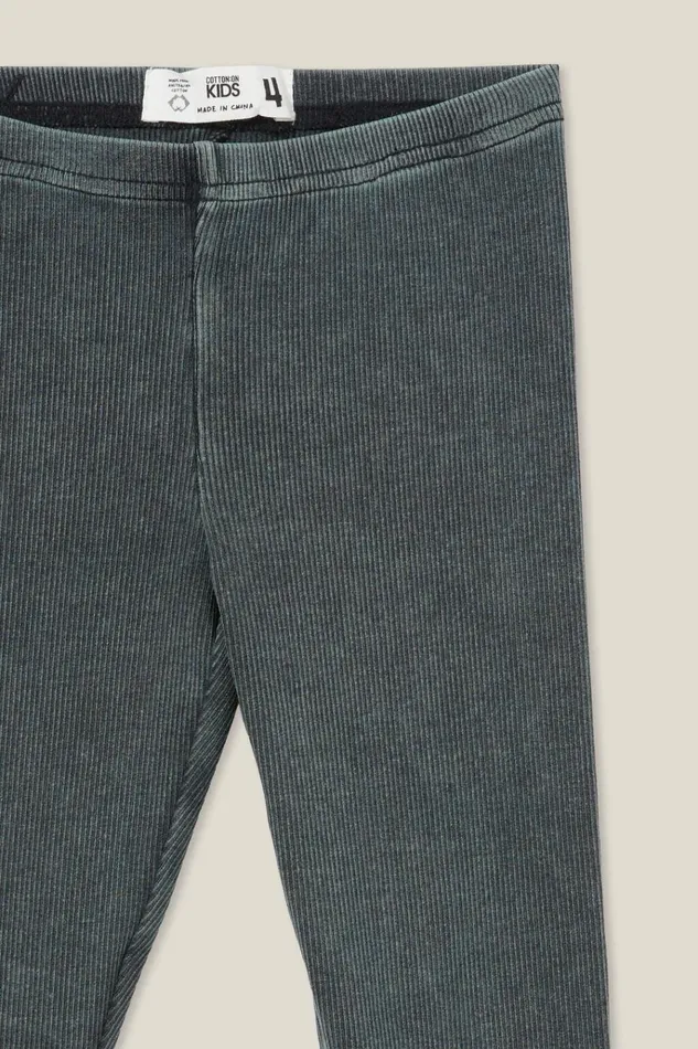 Girls Leggings Pants and Jeans Cotton On Huggie Tights Blackwash Girls Leggings Pants and Jeans Cotton On Huggie Tights Blackwash