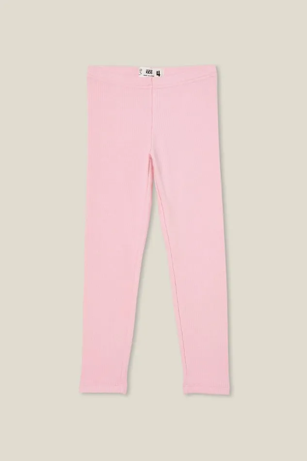 Girls Leggings Pants and Jeans Cotton On Huggie Tights Blush Pink