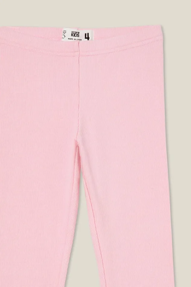 Girls Leggings Pants and Jeans Cotton On Huggie Tights Blush Pink Girls Leggings Pants and Jeans Cotton On Huggie Tights Blush Pink