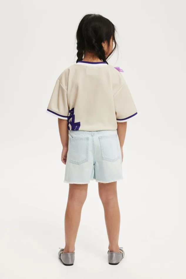 Girls Shorts Skirts and Playsuits Cotton On Kyla Denim Short Bleach Blue Wash Girls Shorts Skirts and Playsuits Cotton On Kyla Denim Short Bleach Blue Wash