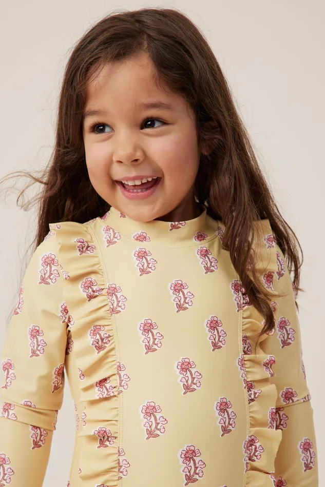 Girls Swimwear Cotton On Lydia One Piece Raffiaflora Flower Stamp Girls Swimwear Cotton On Lydia One Piece Raffiaflora Flower Stamp