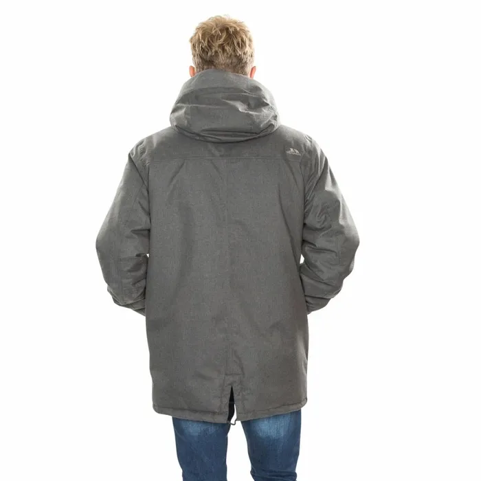 Glover Waterproof Jacket Dark Grey Marl Men Trespass Waterproof Jackets