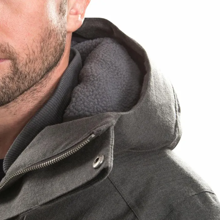 Glover Waterproof Jacket Dark Grey Marl Men Trespass Waterproof Jackets