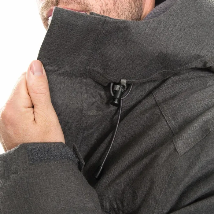 Glover Waterproof Jacket Dark Grey Marl Men Trespass Waterproof Jackets