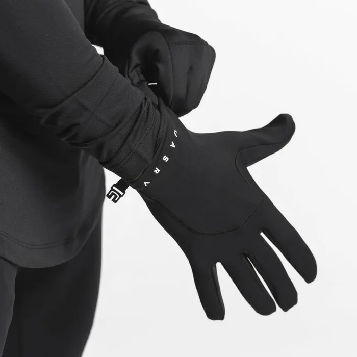 Gloves and Sleeves Men ASRV Aeroheat Lightweight Gloves Blackwhite